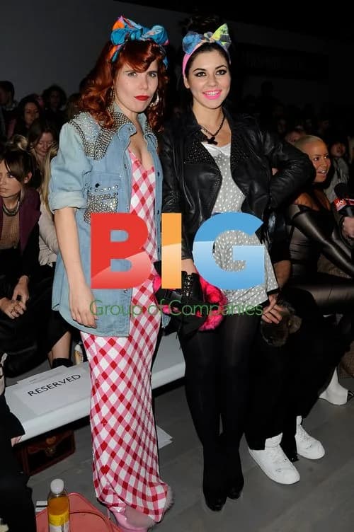 Paloma Faith and Marina at Ashish Show
