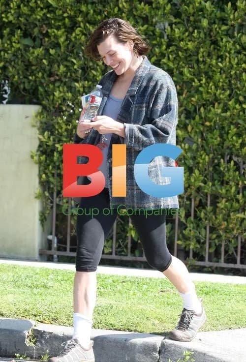 Milla Jovovich Leaves Gym in Hollywood