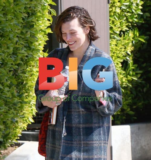 Milla Jovovich Leaving Beverly Hills Gym