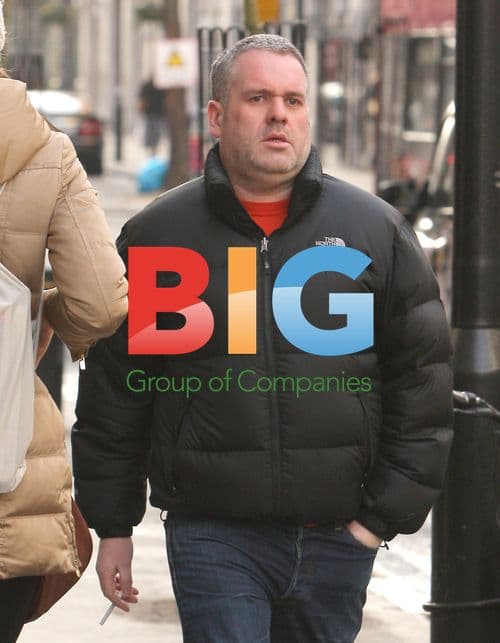 Chris Moyles Smoking Outside BBC Studios