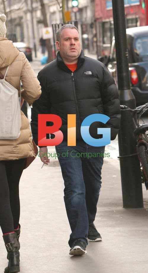 Chris Moyles Smoking at BBC Studios