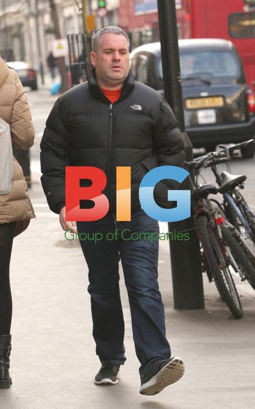 Chris Moyles Smoking Outside BBC Studios