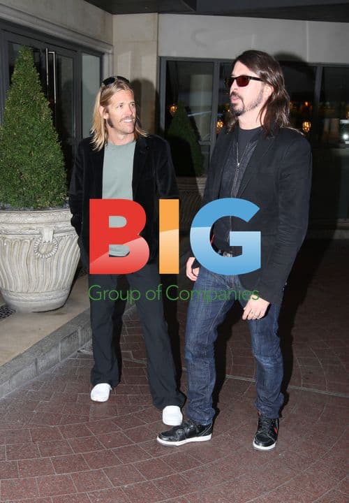 Foo Fighters Members at Soho Hotel