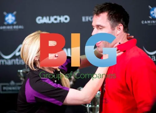 Liz McClarnon and Kenny Logan at Polo Event
