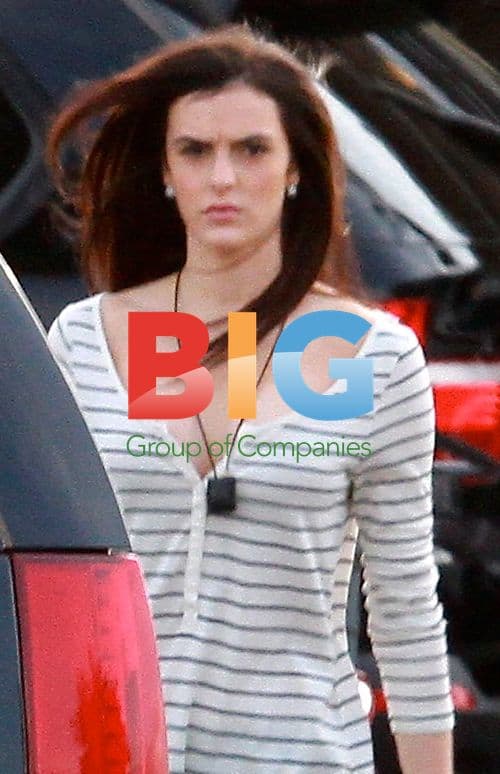 Lindsay Lohan and Family Shopping at Whole Foods