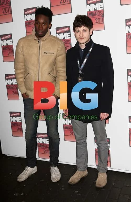 Nathan Stewart-Jarrett and Iwan Rheon at Shockwaves NME Awards 2011