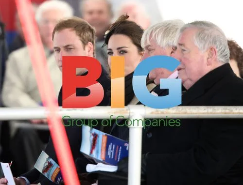 Prince William and Kate Middleton at Lifeboat Launch