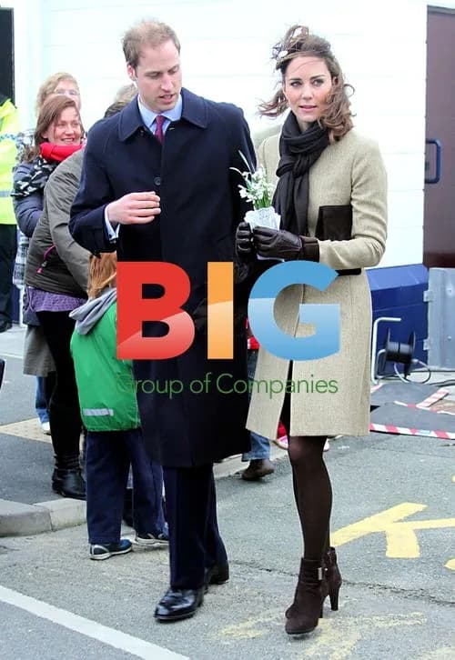 Prince William and Kate Middleton Launch Lifeboat