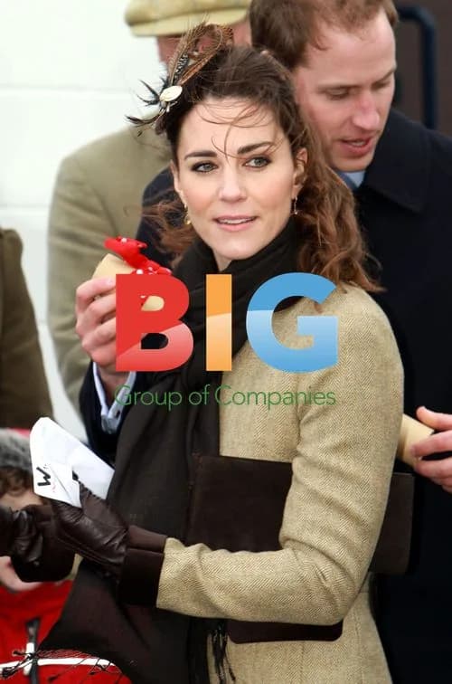 Prince William and Kate Middleton at Anglesey Lifeboat Centre