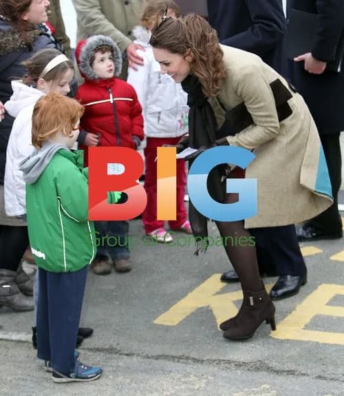Prince William and Kate Middleton Launch Lifeboat in Anglesey