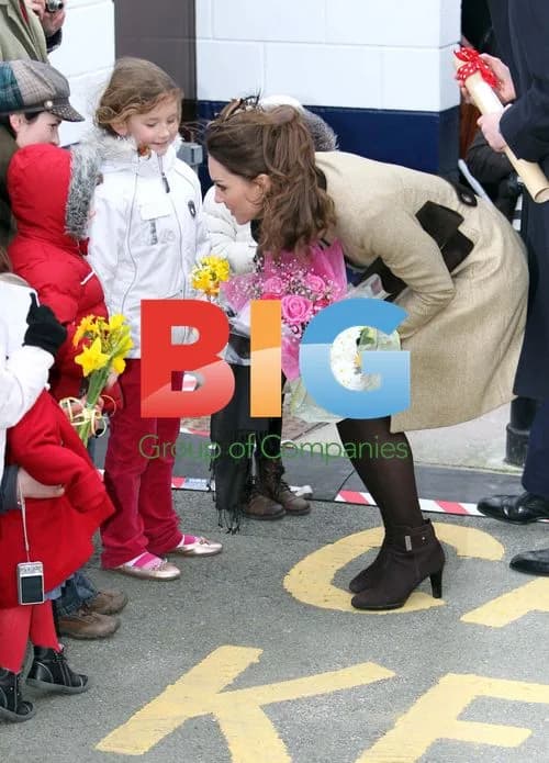 Prince William and Kate Middleton at Lifeboat Launch