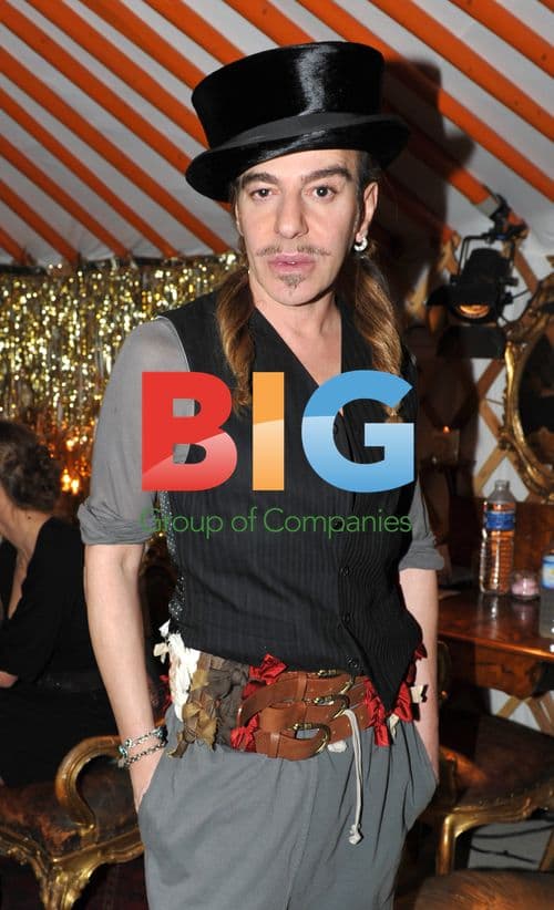 John Galliano at Paris Fashion Show