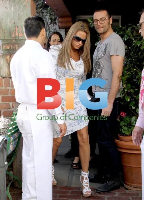 Katie Price Lunch at The Ivy Restaurant
