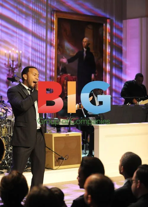 John Legend Performs at White House