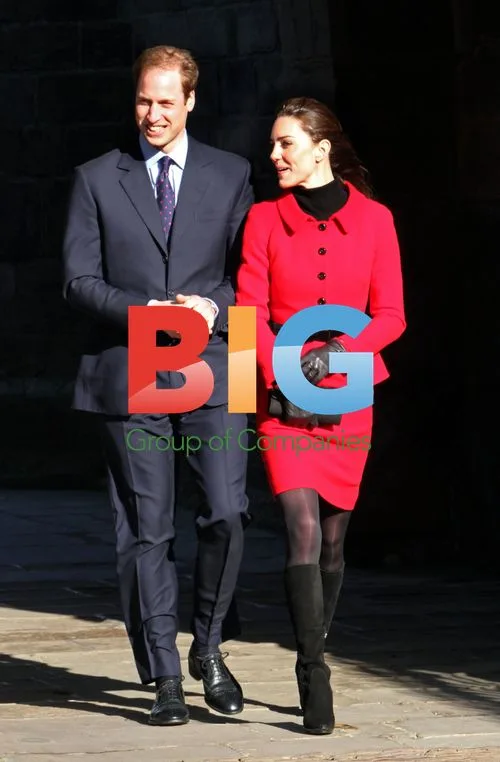 Prince William and Kate Middleton visit St Andrews