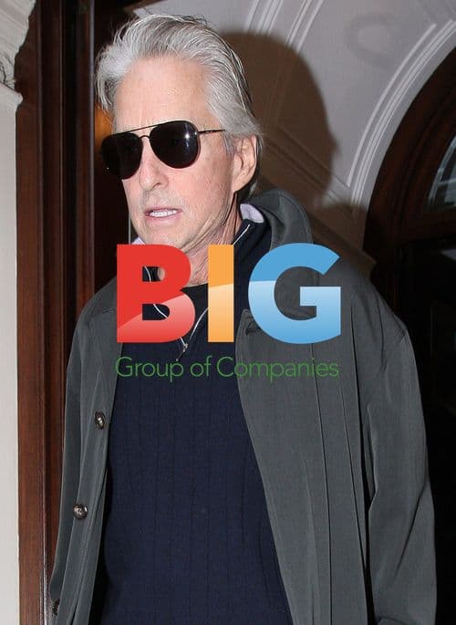 Catherine Zeta Jones and Michael Douglas at Hotel