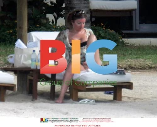 Karen Brady on Mauritius holiday