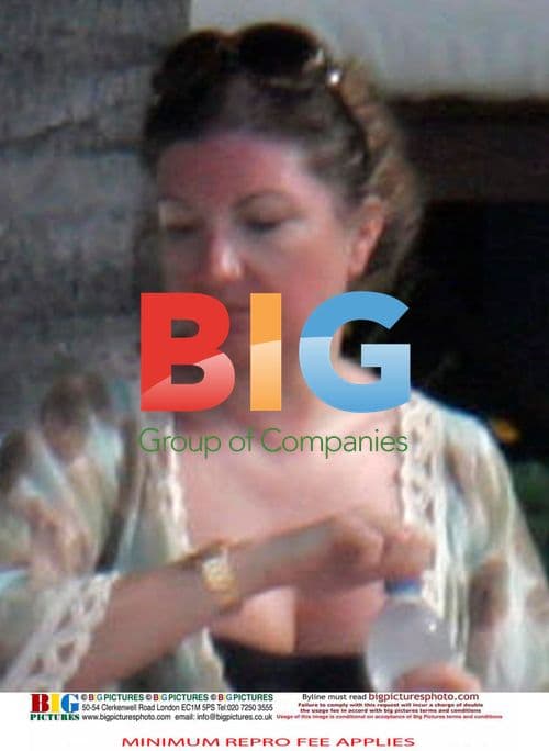 Karen Brady on Holiday in Mauritius