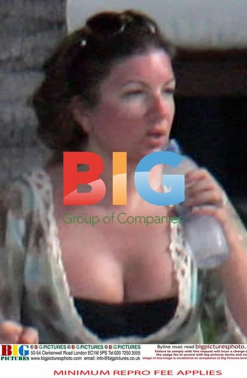 Karen Brady on holiday in Mauritius