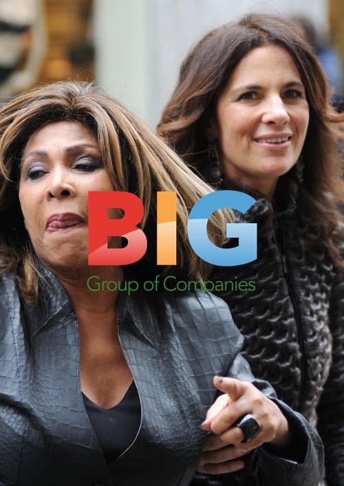 Tina Turner and Roberta Armani in Milan