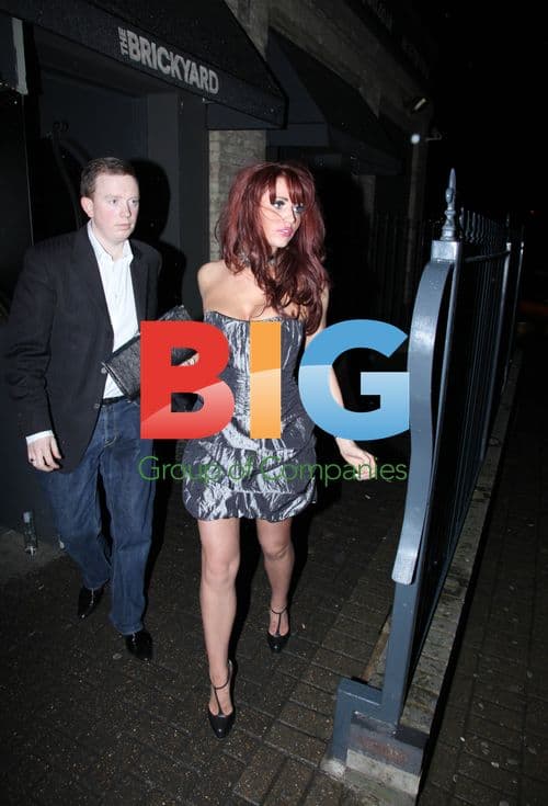 Amy Childs Parties with Friends and Mom