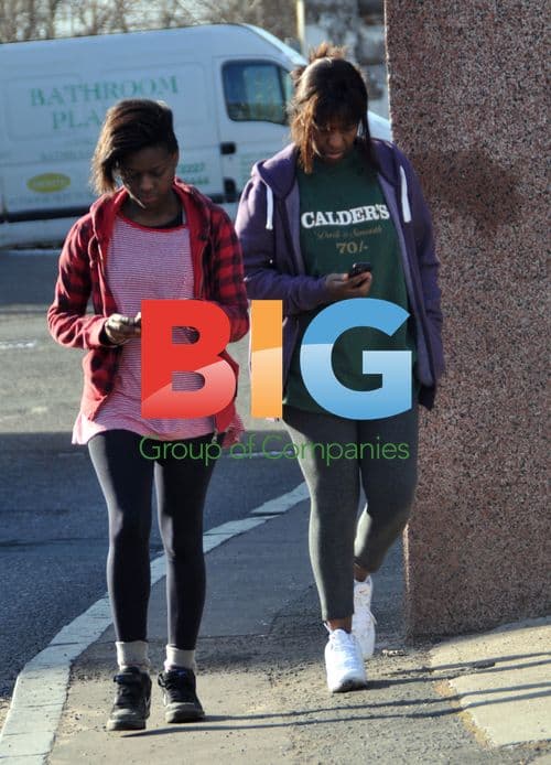 Gamu and her mother take a stroll