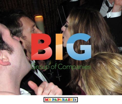 Anne Hathaway and friends at Weinstein Oscar Party