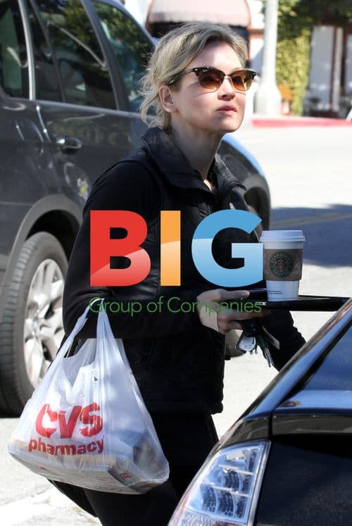 Renee Zellweger Runs Errands in Santa Monica