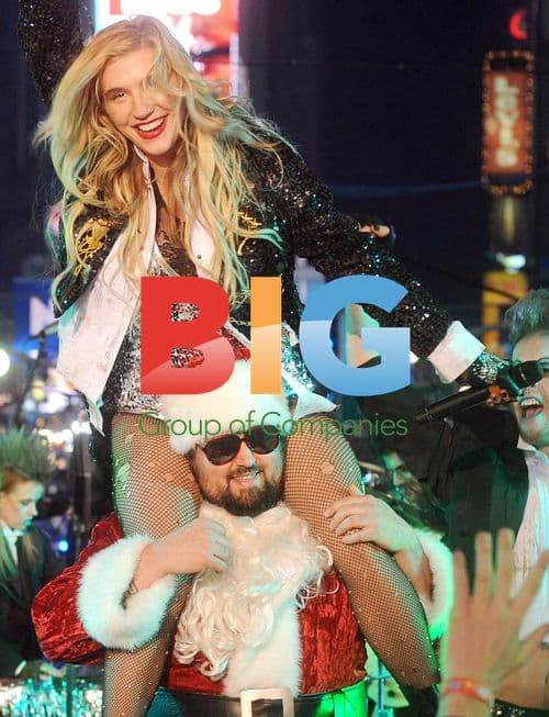 Kesha at New Year's Rockin' Eve in Times Square