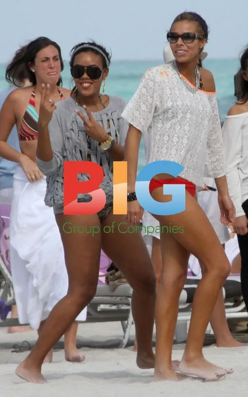 Angela Simmons Enjoys 2011 Beach Day