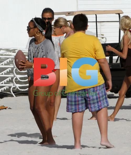 Angela Simmons at Miami Beach