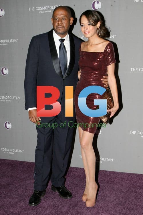 Forest Whitaker and Keisha Whitaker at NYE