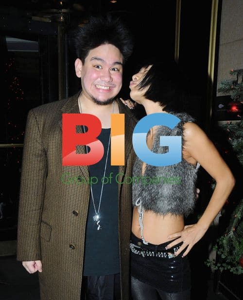 Bai Ling and Prince Azim at Dorchester Hotel