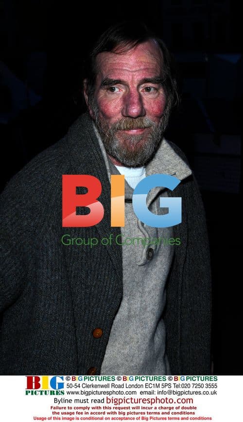 Actor Pete Postlethwaite at The Age of Stupid premiere