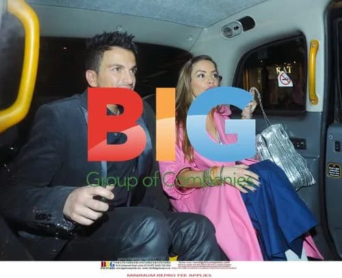 Peter Andre and Elen Rives Leave Claridges