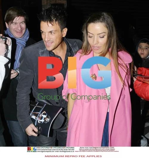 Peter Andre and Elen Rives Spotted Leaving Claridge's