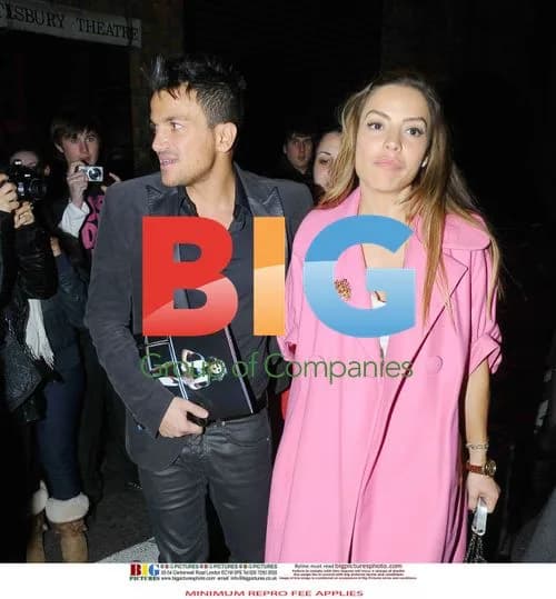 Peter Andre and Elen Rives Seen Leaving Claridges