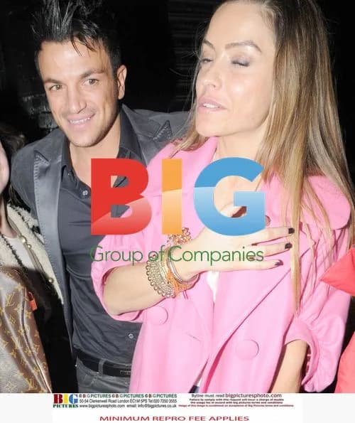 Peter Andre and Elen Rives Spotted Leaving Claridges