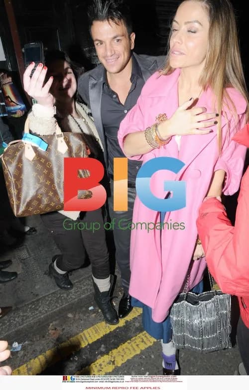 Peter Andre and Elen Rives Spotted Leaving Claridges