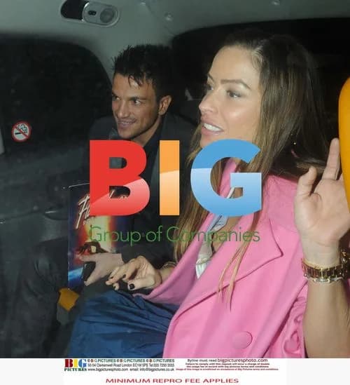 Peter Andre and Elen Rives Spotted Leaving Claridges