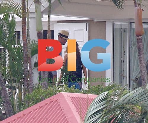 Fergie and Josh Duhamel in St Barth