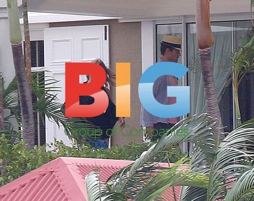 Fergie and Josh Duhamel in St Barth