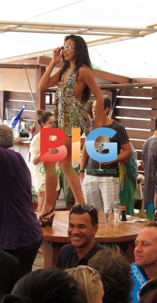 Ruud Gullit relaxes in St. Barth