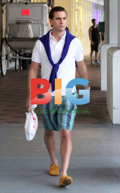 Scott Disick Seen Walking in Miami