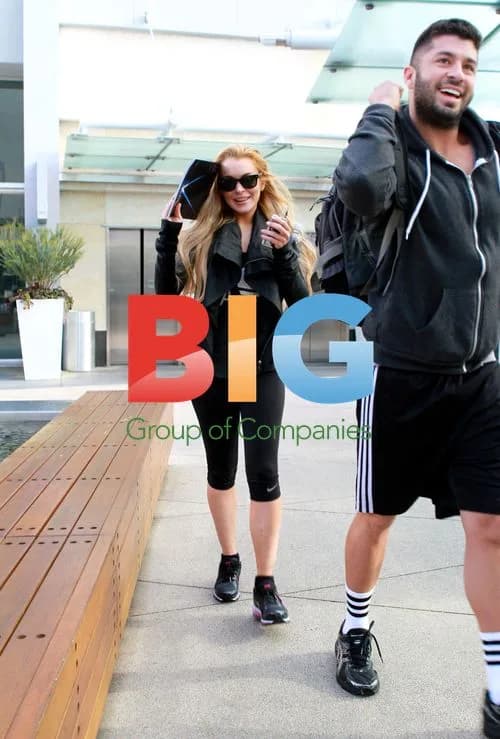 Lindsay Lohan Spotted at Gym