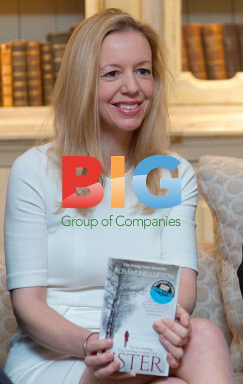 Rosamund Lupton at photocall in London