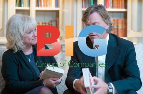 Richard Madeley and Judith Finnigan at Soho Hotel