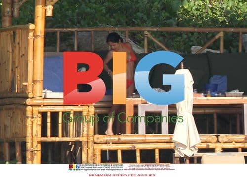 Salma Hayek and daughter on holiday in St Barths