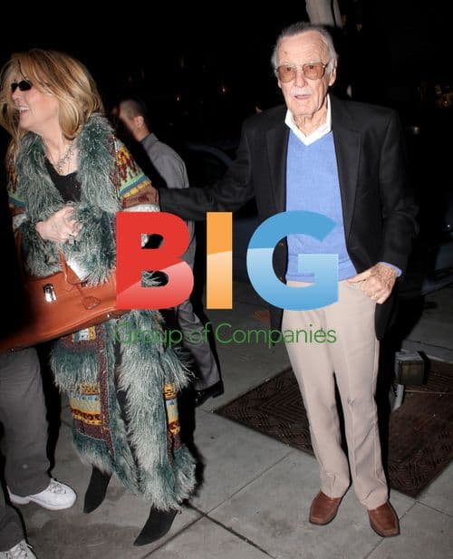 Stan Lee at Wolfgang Puck in Beverly Hills