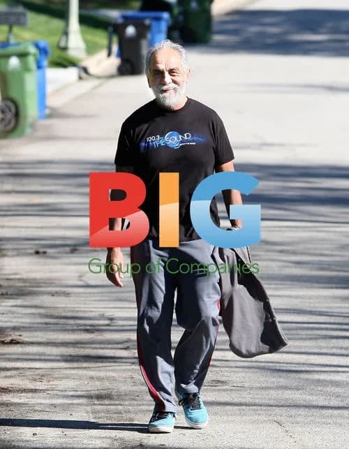 Tommy Chong Spotted in Brentwood